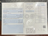 Diamant - 0.55 carat natuurlijk gekleurde diamant (gecertificeerd) - afbeelding 3 van  5