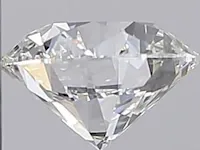 Diamant - 0.55 karaat briljant diamant (gecertificeerd) - afbeelding 2 van  3