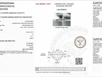 Diamant - 0.56 karaat diamant (gecertificeerd) - afbeelding 3 van  3
