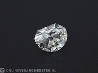 Diamant - 0.58 karaat echte diamant (gecertificeerd) - afbeelding 2 van  3
