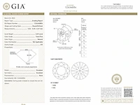 Diamant - 0.59 carat natuurlijke roze fancy colour briljant geslepen diamant (gecertificeerd) - afbeelding 3 van  5