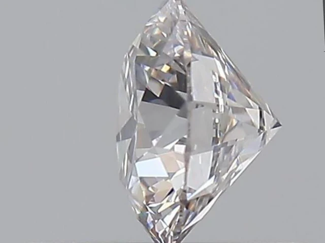Diamant - 0.59 carat roze fancy colour briljant geslepen diamant (gecertificeerd) - afbeelding 2 van  5