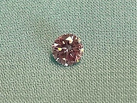 Diamant - 0.67 carat echte fancy roze gekleurde unieke diamant (gecertificeerd) - afbeelding 2 van  7