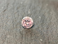 Diamant - 0.67 carat natuurlijke fancy roze gekleurde unieke diamant (gecertificeerd) - afbeelding 1 van  6