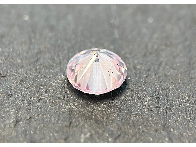 Diamant - 0.67 carat natuurlijke fancy roze gekleurde unieke diamant (gecertificeerd) - afbeelding 3 van  6