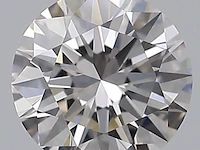Diamant - 0.69 carat roze briljant geslepen diamant met een gia certificaat (gecertificeerd)