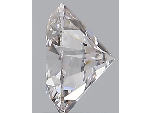 Diamant - 0.69 carat roze briljant geslepen diamant met een gia certificaat (gecertificeerd) - afbeelding 2 van  3