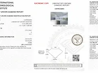 Diamant - 0.70 karaat diamant (gecertificeerd) - afbeelding 3 van  4