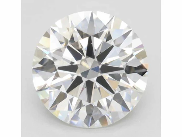 Diamant - 0.71 carat briljant geslepen diamant (gecertificeerd) - afbeelding 1 van  3