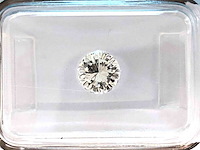 Diamant - 0.71 carat natuurlijke "star of amsterdam" diamant (gecertificeerd)