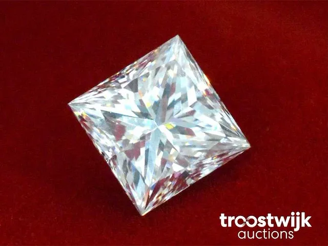 Diamant - 0.72 karaat echte diamant (gecertificeerd) - afbeelding 1 van  4