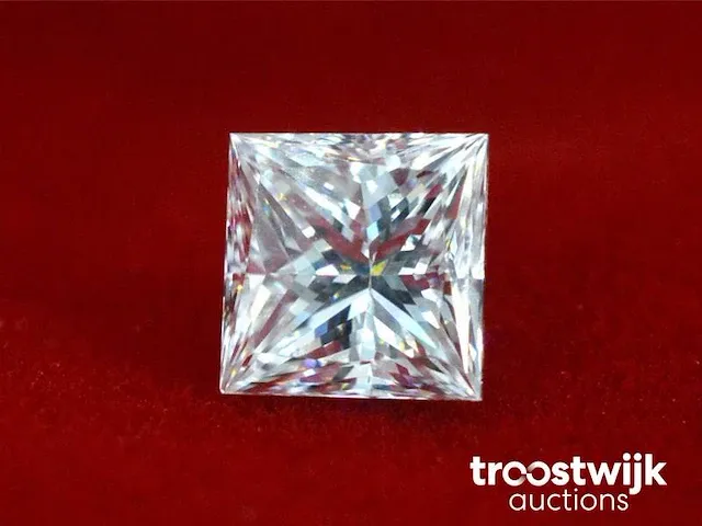 Diamant - 0.72 karaat echte diamant (gecertificeerd) - afbeelding 2 van  4