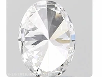 Diamant - 0.72 karaat ovaal geslepen diamant (gecertificeerd) - afbeelding 4 van  4