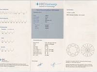 Diamant - 0.74 carat echte diamant (gecertificeerd) - afbeelding 3 van  5