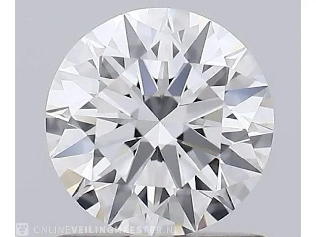 Diamant - 0.75 karaat diamant (gecertificeerd) - afbeelding 1 van  3