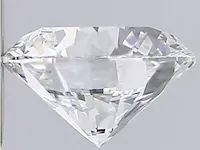 Diamant - 0.75 karaat diamant (gecertificeerd) - afbeelding 2 van  3