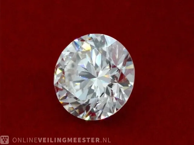 Diamant - 0.75 karaat echte diamant (gecertificeerd) - afbeelding 2 van  3