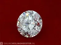 Diamant - 0.75 karaat echte diamant (gecertificeerd) - afbeelding 2 van  3