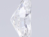 Diamant - 0.75 karaat ovaal geslepen geslepen diamant (gecertificeerd) - afbeelding 2 van  5