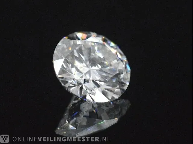 Diamant - 0.76 karaat diamant (gecertificeerd) - afbeelding 1 van  3
