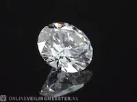 Diamant - 0.76 karaat diamant (gecertificeerd) - afbeelding 1 van  3
