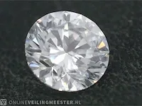 Diamant - 0.76 karaat diamant (gecertificeerd) - afbeelding 1 van  3