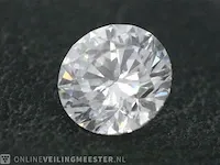 Diamant - 0.76 karaat diamant (gecertificeerd) - afbeelding 2 van  3