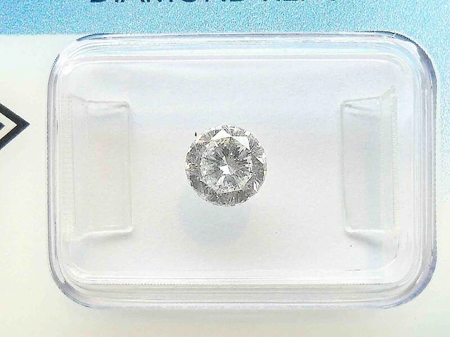 Diamant - 0.78 carat natuurlijke "star of amsterdam" diamant (gecertificeerd) - afbeelding 1 van  5