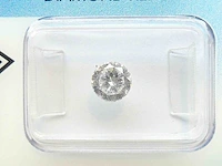 Diamant - 0.78 carat natuurlijke "star of amsterdam" diamant (gecertificeerd) - afbeelding 1 van  5