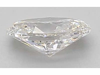 Diamant - 0.80 carat ovaal geslepen geslepen diamant (gecertificeerd) - afbeelding 2 van  3
