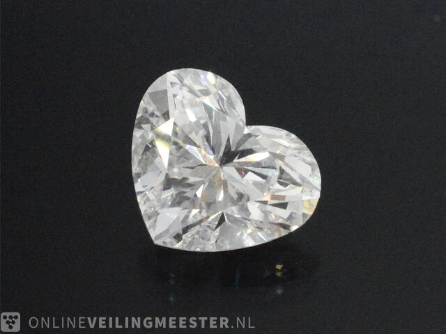 Diamant - 0.85 karaat diamant (igi gecertificeerd) - afbeelding 1 van  5