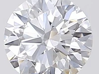 Diamant - 0.90 karaat briljant geslepen diamant (gecertificeerd) - afbeelding 1 van  5