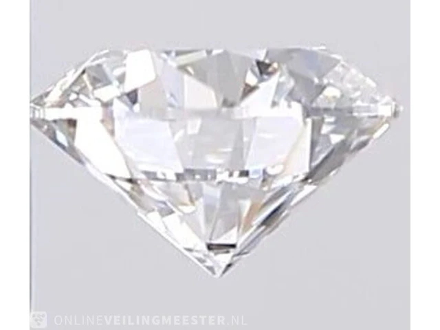 Diamant - 0.90 karaat briljant geslepen diamant (gecertificeerd) - afbeelding 2 van  5