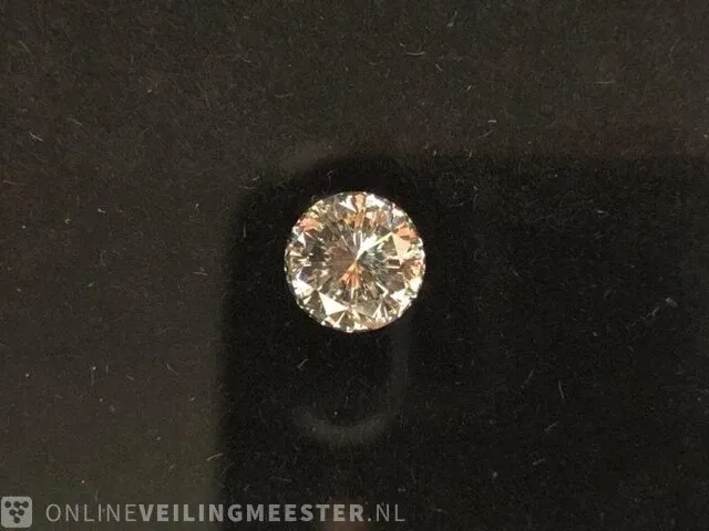 Diamant - 0.91 carat echte diamant (gecertificeerd) - afbeelding 1 van  5