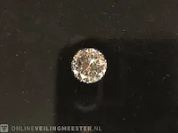 Diamant - 0.91 carat echte diamant (gecertificeerd) - afbeelding 1 van  5