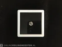 Diamant - 0.91 carat echte diamant (gecertificeerd) - afbeelding 3 van  5