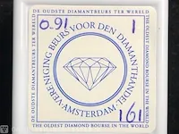 Diamant - 0.91 carat echte diamant (gecertificeerd) - afbeelding 4 van  5