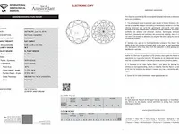 Diamant - 0.91 carat echte diamant (gecertificeerd) - afbeelding 5 van  5