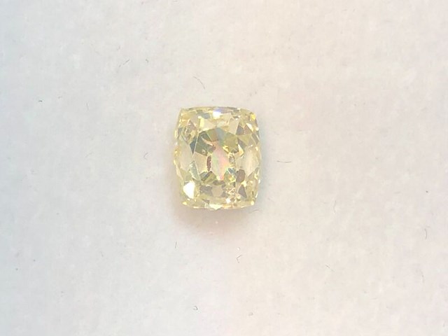Diamant - 0.92 carat echte fancy colour diamant (gecertificeerd) - afbeelding 3 van  6