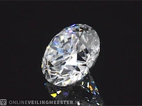 Diamant - 0.92 karaat diamant (igi gecertificeerd) - afbeelding 2 van  4