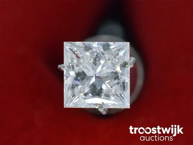 Diamant - 0.92 karaat echte diamant (gecertificeerd) - afbeelding 1 van  3