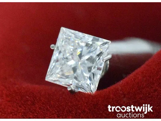 Diamant - 0.92 karaat echte diamant (gecertificeerd) - afbeelding 3 van  3