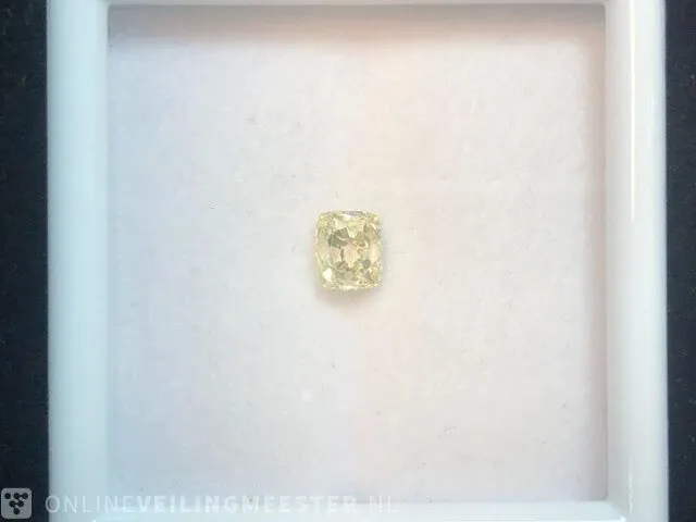Diamant - 0.92 karat echte fancy colour diamant (gecertificeerd) - afbeelding 4 van  5