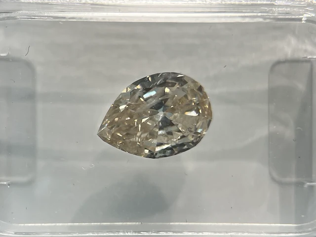Diamant - 0.95 carat natuurlijke diamant (gecertificeerd) - afbeelding 2 van  4
