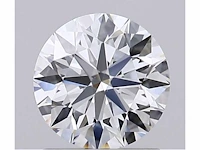 Diamant - 1.00 carat briljant geslepen diamant (gecertificeerd) - afbeelding 1 van  3