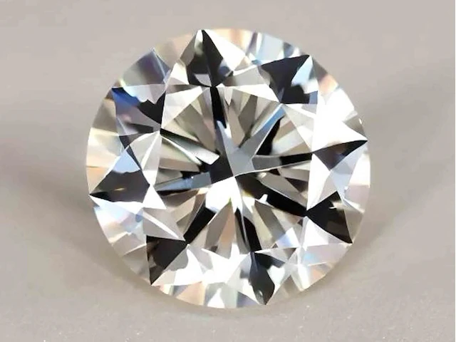 Diamant - 1.00 carat echte diamant (gecertificeerd) - afbeelding 1 van  3
