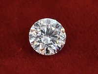 Diamant - 1.00 carat echte natuurlijke briljant geslepen diamant (hrd gecerticifeerd) - afbeelding 1 van  6