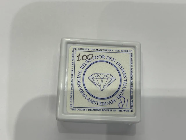 Diamant - 1.00 carat echte natuurlijke diamant - afbeelding 2 van  4