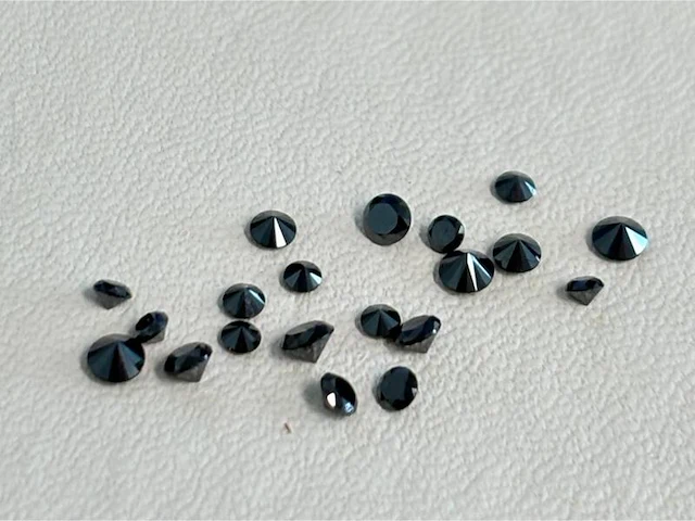 Diamant - 1.00 carat echte natuurlijke zwarte diamant (gecertificeerd) - afbeelding 1 van  4