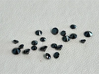 Diamant - 1.00 carat echte natuurlijke zwarte diamant (gecertificeerd) - afbeelding 1 van  4